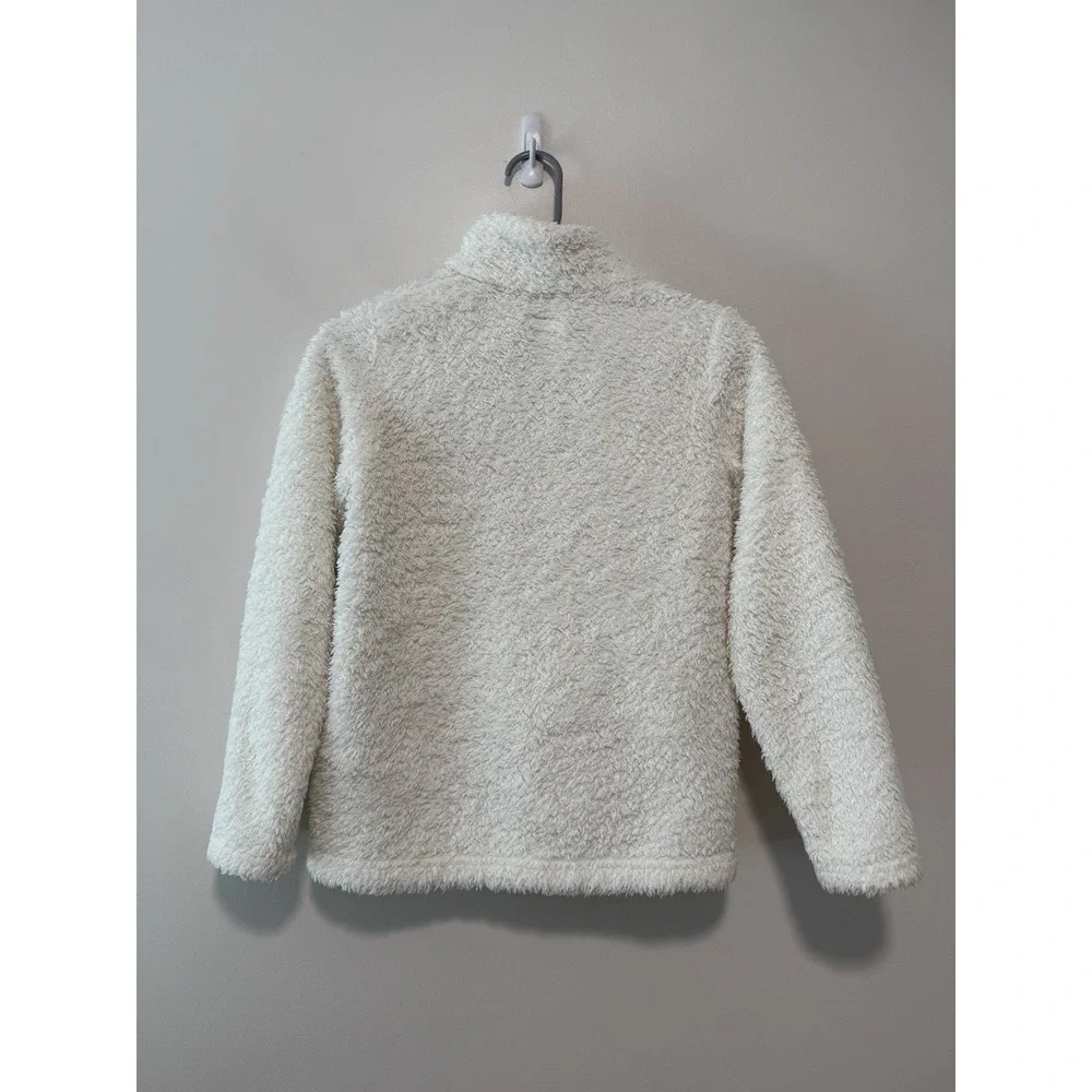 Patagonia Los Gatos 1/4-Zip in White Size Large/12 Kid